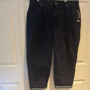 Avenue Dark Blue Comfort Jeans